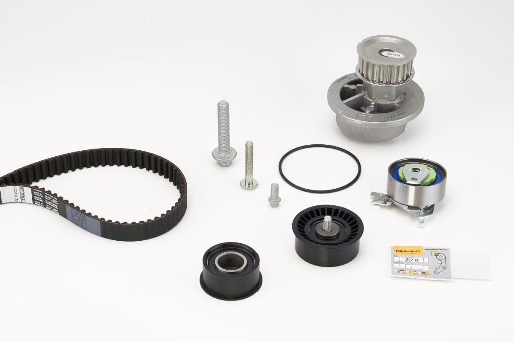 Pompe à eau + kit de courroie de distribution (Kit courroie de distribution) CONTITECH CT975WP6