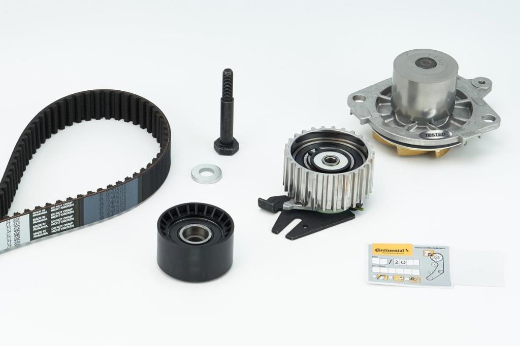 Bomba de agua + kit correa distribución CONTITECH ref. CT995WP1