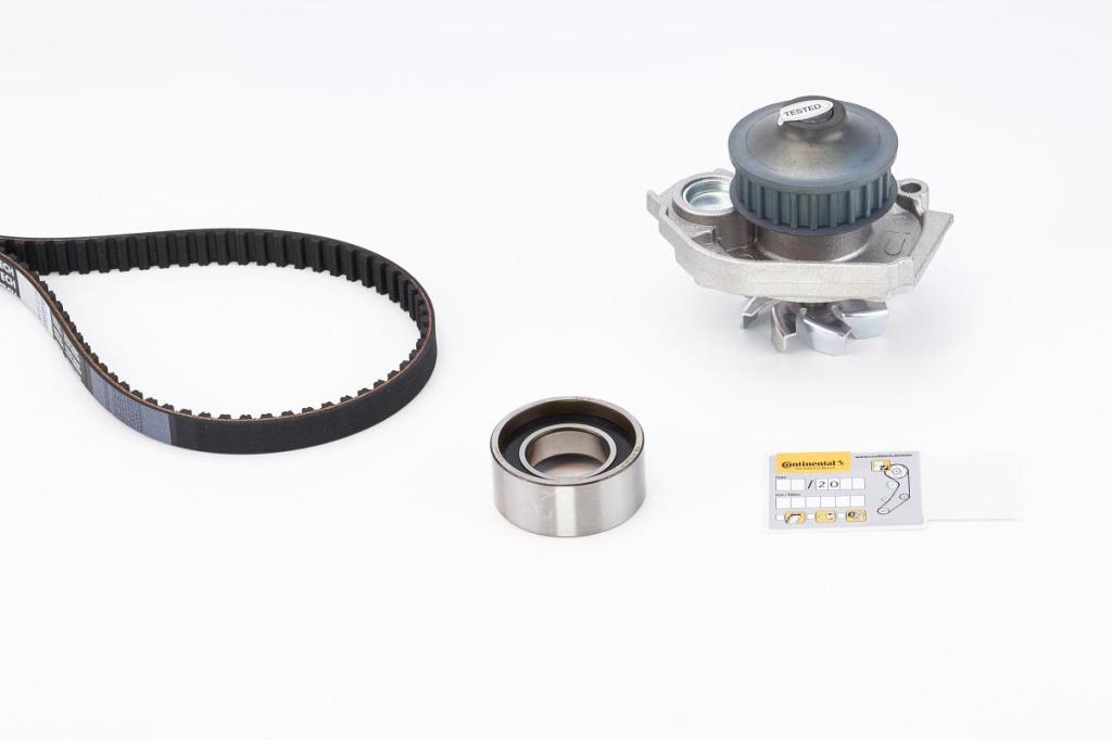 Pompe à eau + kit de courroie de distribution (Kit courroie de distribution) CONTITECH ref. CT997WP1
