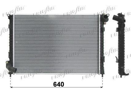 Radiateur moteur (Radiateur de refroidissement) Frig Air S.p.A. ref. 0102.3122
