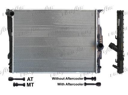 Radiateur moteur (Radiateur de refroidissement) Frig Air S.p.A. 0102.3126