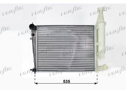 Radiateur moteur (Radiateur de refroidissement) Frig Air S.p.A. ref. 0103.3036