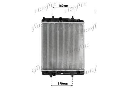 Radiateur moteur (Radiateur de refroidissement) Frig Air S.p.A. 0103.3069
