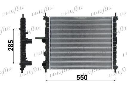 Radiateur moteur (Radiateur de refroidissement) Frig Air S.p.A. ref. 0104.3088