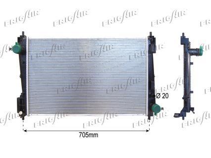 Radiateur moteur (Radiateur de refroidissement) Frig Air S.p.A. ref. 0104.3128