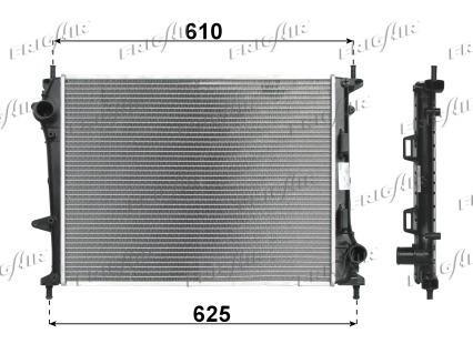 Radiateur moteur (Radiateur de refroidissement) Frig Air S.p.A. ref. 0104.3141