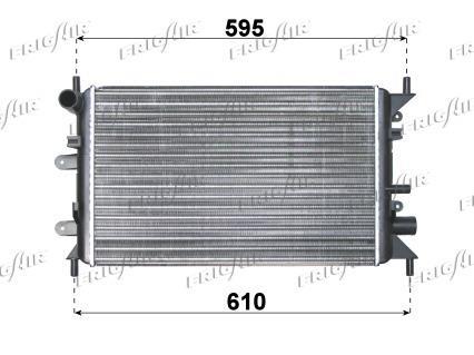 Radiateur moteur (Radiateur de refroidissement) Frig Air S.p.A. ref. 0105.2035