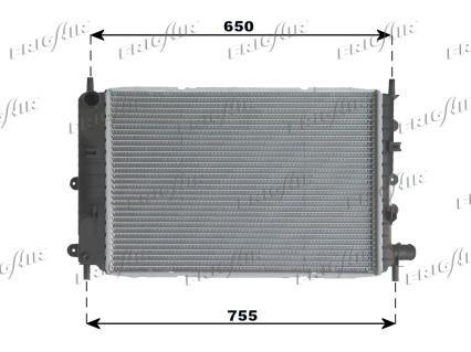 Radiateur moteur (Radiateur de refroidissement) Frig Air S.p.A. ref. 0105.3041
