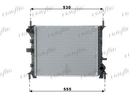 Radiateur moteur (Radiateur de refroidissement) Frig Air S.p.A. ref. 0105.3056