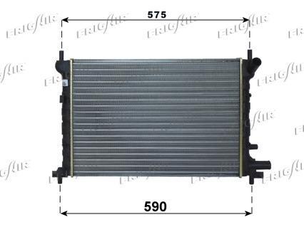 Radiateur moteur (Radiateur de refroidissement) Frig Air S.p.A. ref. 0105.3061