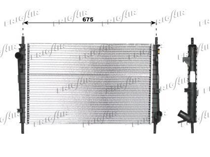 Radiateur moteur (Radiateur de refroidissement) Frig Air S.p.A. ref. 0105.3074