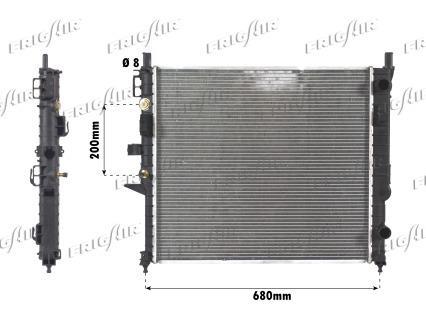 Radiateur moteur (Radiateur de refroidissement) Frig Air S.p.A. ref. 0106.3083