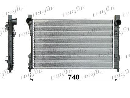 Radiateur moteur (Radiateur de refroidissement) Frig Air S.p.A. 0106.3086