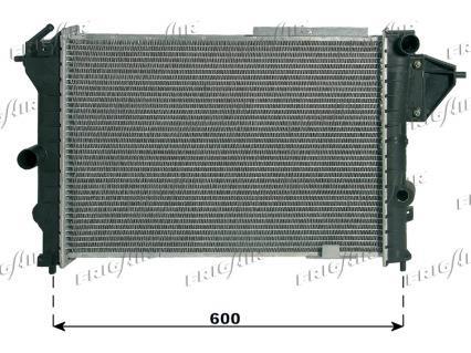 Radiateur moteur (Radiateur de refroidissement) Frig Air S.p.A. ref. 0107.2021