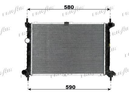 Radiateur moteur (Radiateur de refroidissement) Frig Air S.p.A. ref. 0107.2046