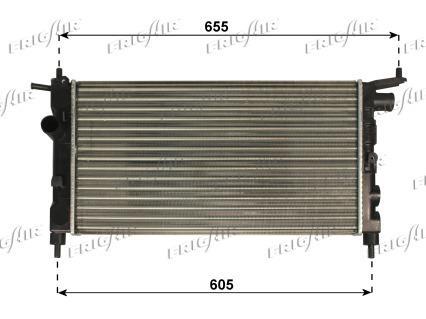 Radiateur moteur (Radiateur de refroidissement) Frig Air S.p.A. 0107.3010