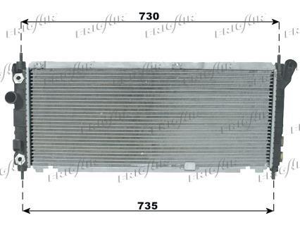 Radiateur moteur (Radiateur de refroidissement) Frig Air S.p.A. ref. 0107.3044