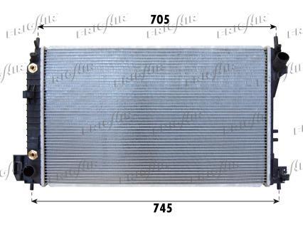Radiateur moteur (Radiateur de refroidissement) Frig Air S.p.A. ref. 0107.3079