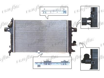Radiateur moteur (Radiateur de refroidissement) Frig Air S.p.A. 0107.3090