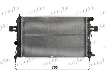 Radiateur moteur (Radiateur de refroidissement) Frig Air S.p.A. 0107.3091