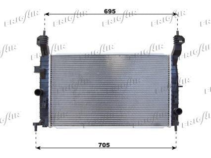 Radiateur moteur (Radiateur de refroidissement) Frig Air S.p.A. ref. 0107.3094