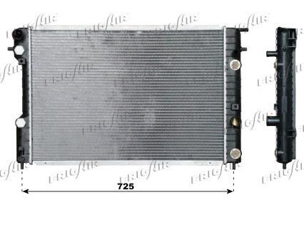 Radiateur moteur (Radiateur de refroidissement) Frig Air S.p.A. 0107.3107