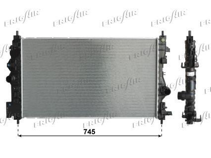 Radiateur moteur (Radiateur de refroidissement) Frig Air S.p.A. ref. 0107.3120