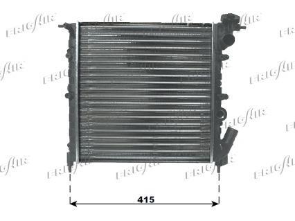 Radiateur moteur (Radiateur de refroidissement) Frig Air S.p.A. 0109.3051
