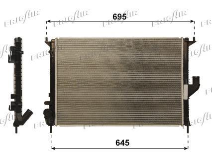 Radiateur moteur (Radiateur de refroidissement) Frig Air S.p.A. ref. 0109.3105