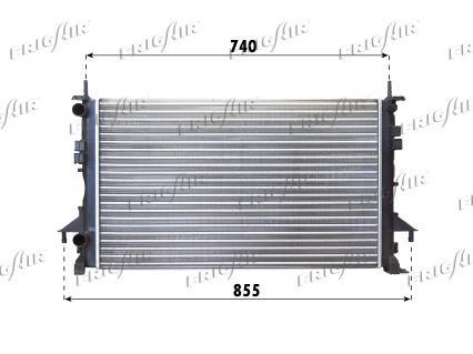 Radiateur moteur (Radiateur de refroidissement) Frig Air S.p.A. ref. 0109.3114