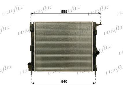 Radiateur moteur (Radiateur de refroidissement) Frig Air S.p.A. ref. 0109.3116