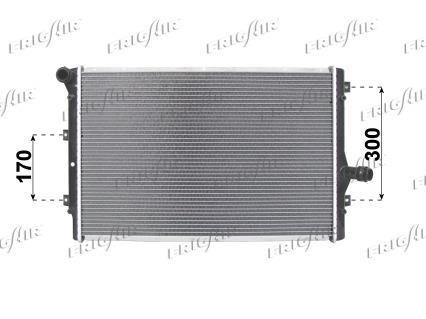 Radiateur moteur (Radiateur de refroidissement) Frig Air S.p.A. 0110.3066