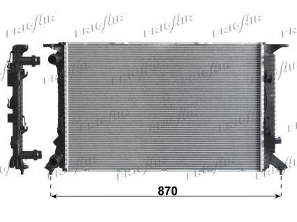 Radiateur moteur (Radiateur de refroidissement) Frig Air S.p.A. 0110.3142
