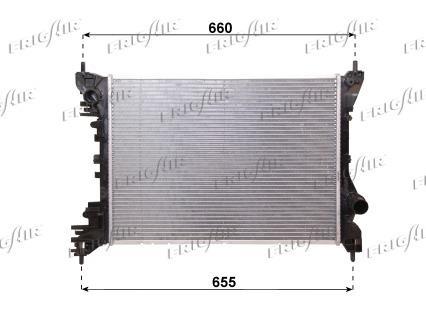 Radiateur moteur (Radiateur de refroidissement) Frig Air S.p.A. ref. 0113.3022