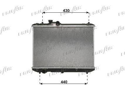 Radiateur moteur (Radiateur de refroidissement) Frig Air S.p.A. 0114.3037