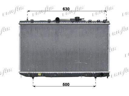 Radiateur moteur (Radiateur de refroidissement) Frig Air S.p.A. 0115.3007