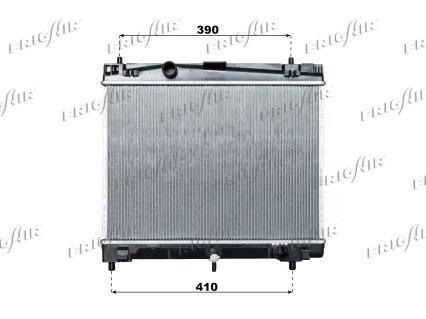 Radiateur moteur (Radiateur de refroidissement) Frig Air S.p.A. 0115.3010