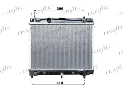Radiateur moteur (Radiateur de refroidissement) Frig Air S.p.A. 0115.3011