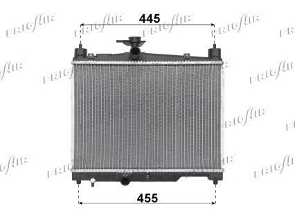 Radiateur moteur (Radiateur de refroidissement) Frig Air S.p.A. ref. 0115.3041