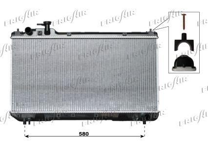 Radiateur moteur (Radiateur de refroidissement) Frig Air S.p.A. ref. 0115.3096