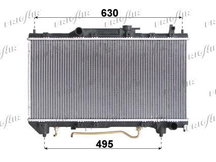 Radiateur moteur (Radiateur de refroidissement) Frig Air S.p.A. 0115.3127