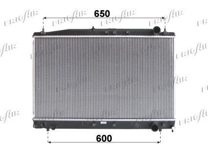 Radiateur moteur (Radiateur de refroidissement) Frig Air S.p.A. 0115.3139