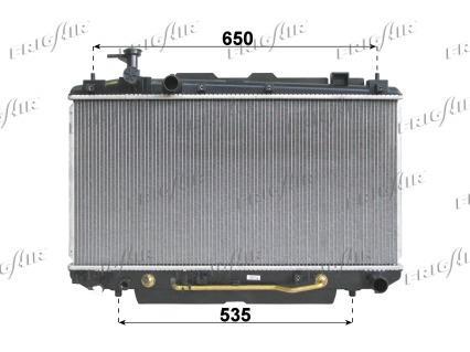 Radiateur moteur (Radiateur de refroidissement) Frig Air S.p.A. 0115.3169