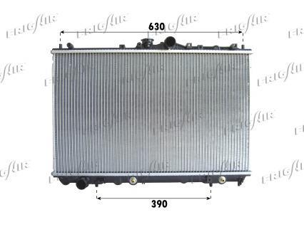 Radiateur moteur (Radiateur de refroidissement) Frig Air S.p.A. 0116.3026