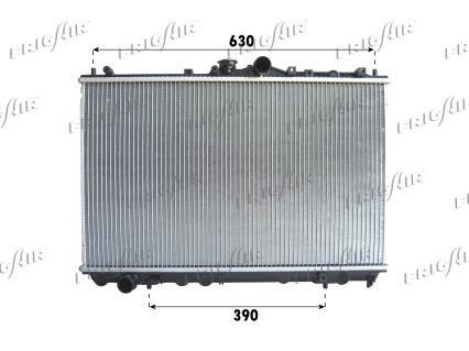 Radiateur moteur (Radiateur de refroidissement) Frig Air S.p.A. ref. 0116.3027
