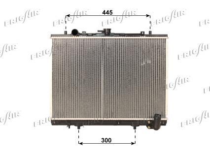 Radiateur moteur (Radiateur de refroidissement) Frig Air S.p.A. 0116.3034