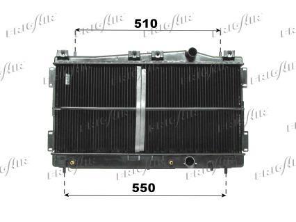 Radiateur moteur (Radiateur de refroidissement) Frig Air S.p.A. 0118.3012