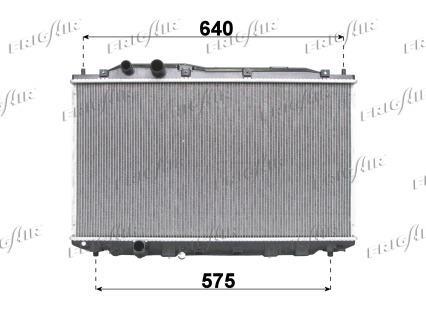 Radiateur moteur (Radiateur de refroidissement) Frig Air S.p.A. ref. 0119.3025