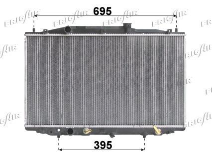 Radiateur moteur (Radiateur de refroidissement) Frig Air S.p.A. 0119.3026