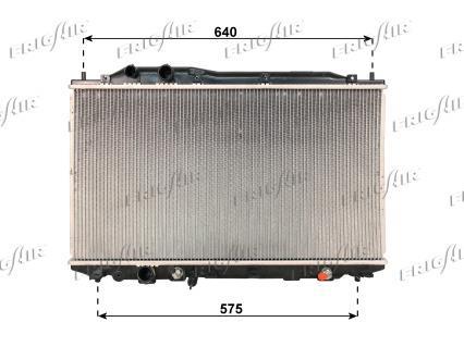 Radiateur moteur (Radiateur de refroidissement) Frig Air S.p.A. 0119.3033